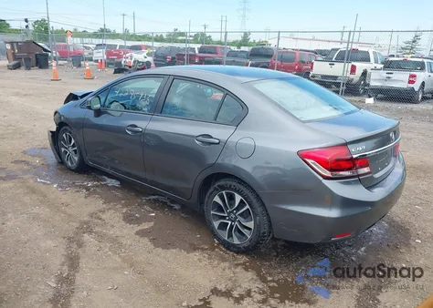2013 Honda Civic Lx z USA, uszkodzony, nr VIN 2HGFB2F58DH586730